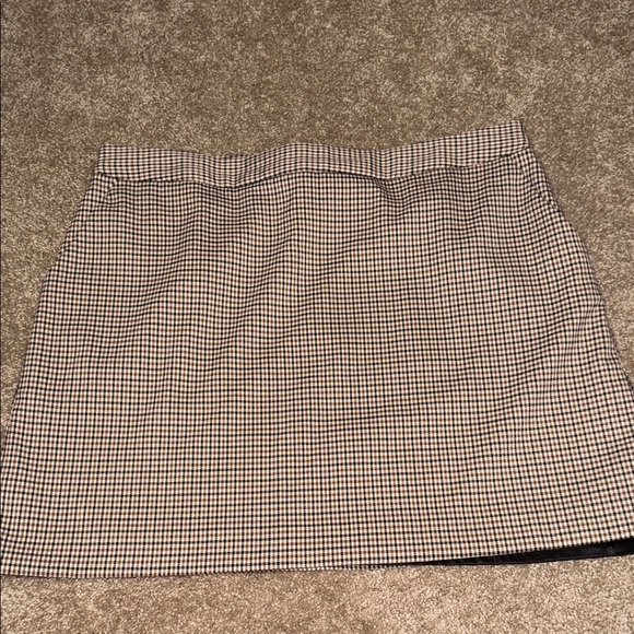 Mango Houndstooth Mini Skirt - XXL - Picture 1 of 7